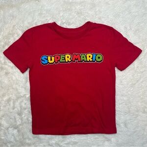 Super Mario T-Shirt Red Size Small